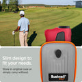 ACS07051 - Bushnell Tour V6 Shift Rangefinder Case in red showing the slim design to fit your needs, store in original case or simply carry without