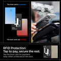 AFA09327 - Tough Armor Pro Card Holder (MagFit) in Black showing RFID protection
