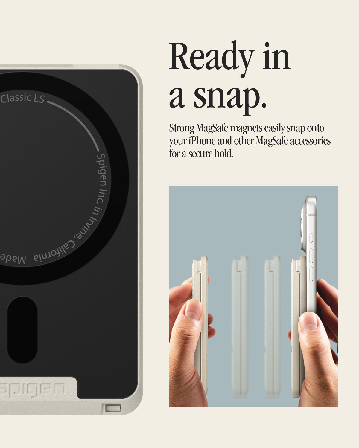 Classic LS Card Holder (Mag Fit) - Spigen.com Official Site