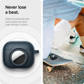 ACS04392 - Apple AirPods 3 Case Tag Armor Duo in metal slate showing how you never lose a beat. Keep it protected and have peace of mind with Airtags in place