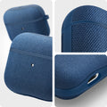 ASD02128 - Apple AirPods 3 Case Urban Fit in navy blue showing the different angles