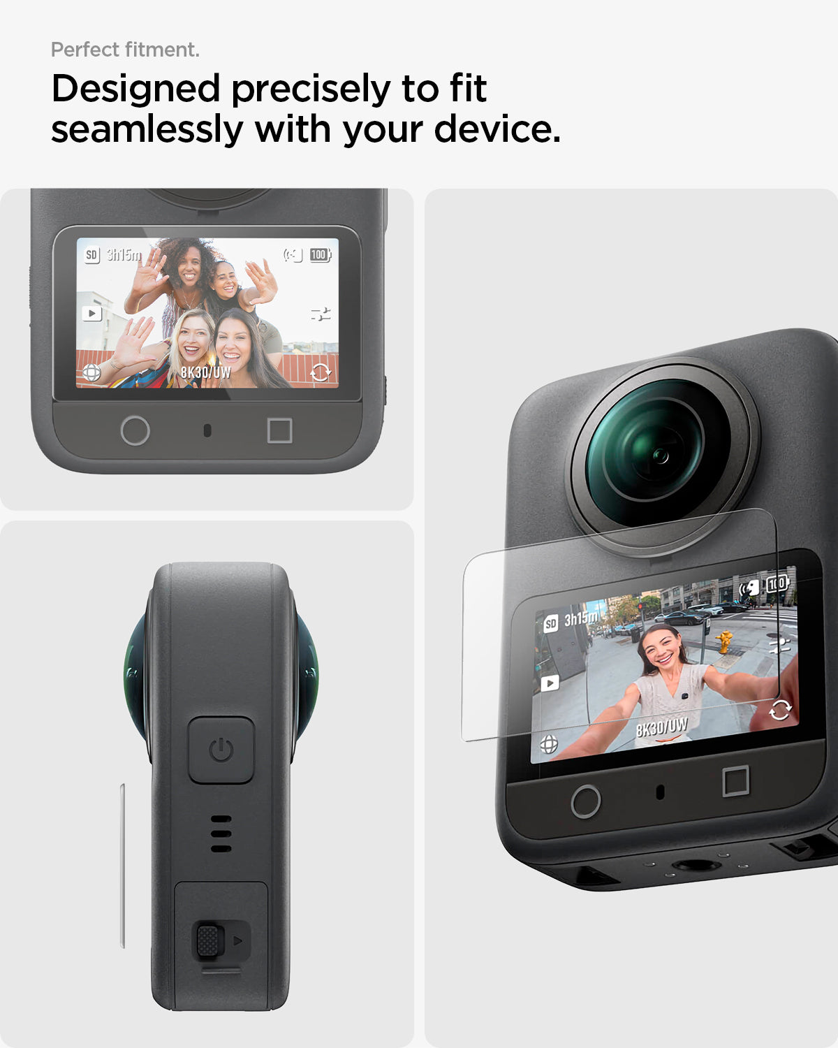 AGL10796 - DJI Osmo 360 Glas.tR SLIM showing perfect fitment