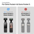 AGL07481 - DJI Osmo Pocket 3 Glas.tR SLIM in Clear showing compatibility