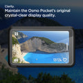 AGL07481 - DJI Osmo Pocket 3 Glas.tR SLIM in Clear showing clarity