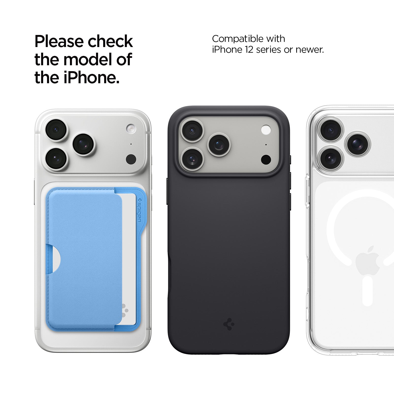 AFA07231 - MagSafe Card Holder Folder Pop (Mag Fit) in Sky Blue