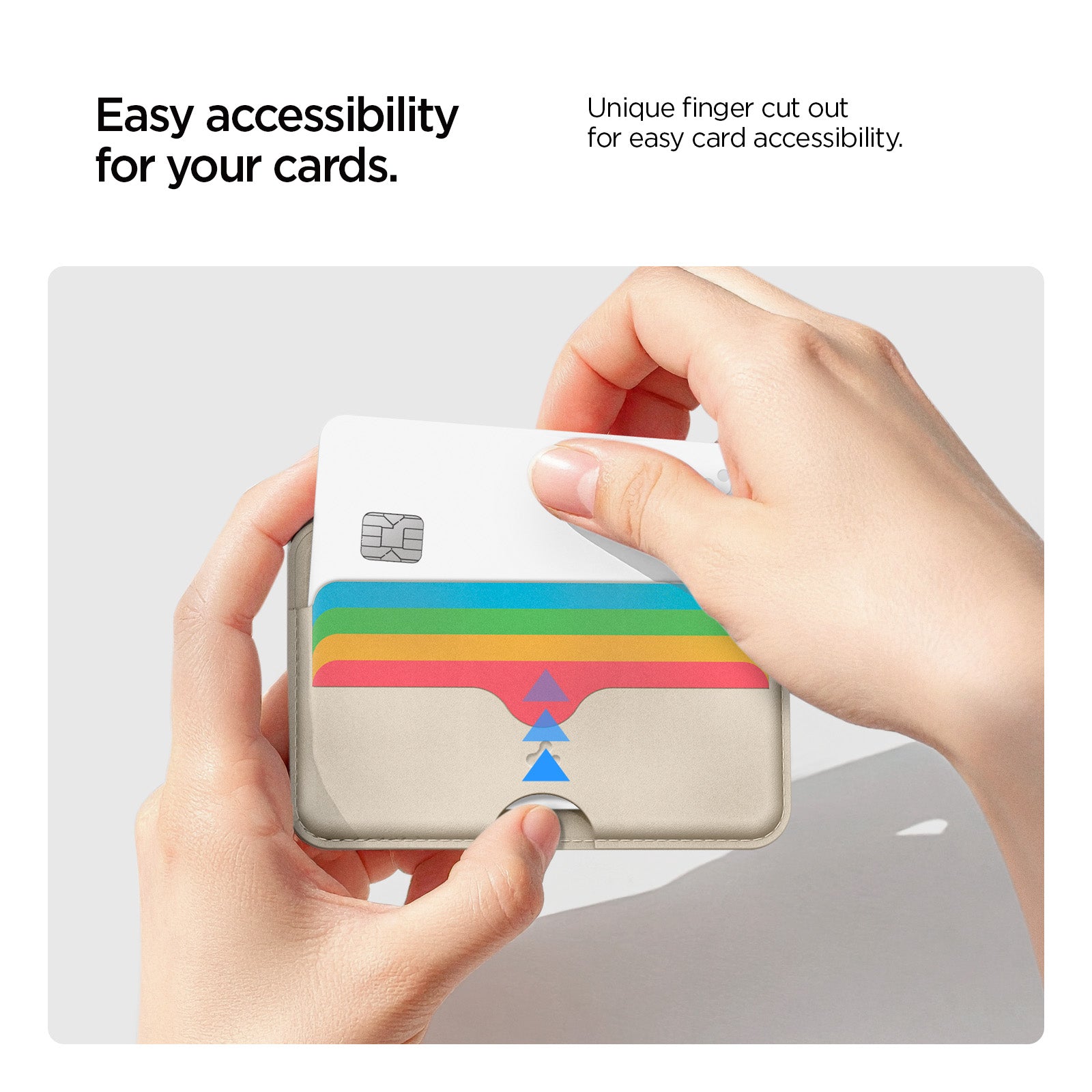 AFA07232 - MagSafe Card Holder Folder Pop (Mag Fit) in Rainbow