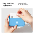 AFA07231 - MagSafe Card Holder Folder Pop (Mag Fit) in Sky Blue