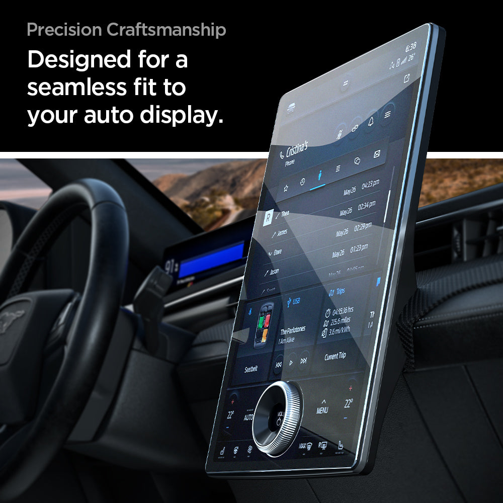 AGL04044 - Ford 150 15.5" Screen Protector GLAS.tR SLIM Anti-Glare showing precision craftsmanship. designed for a seamless fit to your auto display