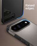 ACS11860 - Pixel 11 Pro  Tough Armor (Mag Fit) Gunmetal close up highlighting the raised edges around the display and camera.