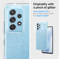 ACS02317 - Galaxy A52 Case Liquid Crystal Glitter in Crystal Quartz originality with a pinch of glitter. Clear flexible TPU to show off your galaxy with the spark of glitter.