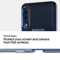 611CS26200 - Galaxy A50 Case Liquid Crystal in Crystal Clear raised edges. Protect your screen and camera from flat surfaces.