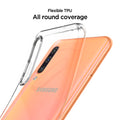 611CS26200 - Galaxy A50 Case Liquid Crystal in Crystal Clear flexible TPU. all round coverage.