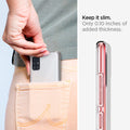 ACS00564 - Galaxy A51 Case Liquid Crystal in Crystal Clear keep it slim. Only 0.10 inches of added thickness.
