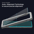 AGL02821 - Galaxy A52 Alignmaster Full Cover showing the smart installer. Auto-Alignment Technology to secure precise alignment