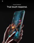 AGL11397 - Spigen EZ Fit Pro Galaxy A57 5G screen protector demonstrating true touch response while gaming