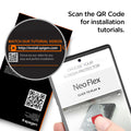 627FL27292 - Galaxy Note 10 Plus Neo Flex Screen Protector scan the QR code for installation tutorials.