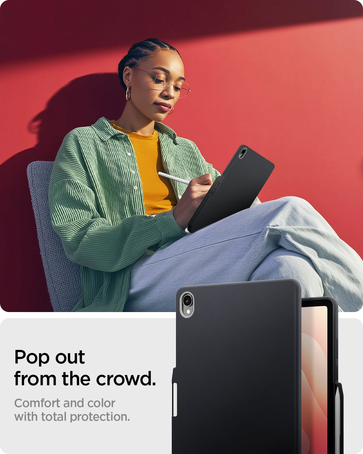 ACS10214 - Galaxy Tab S11 Nano Pop in Black Sesame