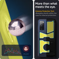 ACS02279 - Galaxy S20 FE Tough Armor Case in black more than what meets the eye extreme protection tech dissipates shocks within the case for internal protection.