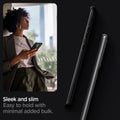 ACS00712 - Galaxy S20 Ultra Liquid Air Case in black showing the sleek and slim. Easy to hold with minimal added bulk
