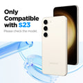 AGL05958 - Galaxy S23 EZ FIT GLAS.tR Screen Protector only compatible with S23. please check the model.