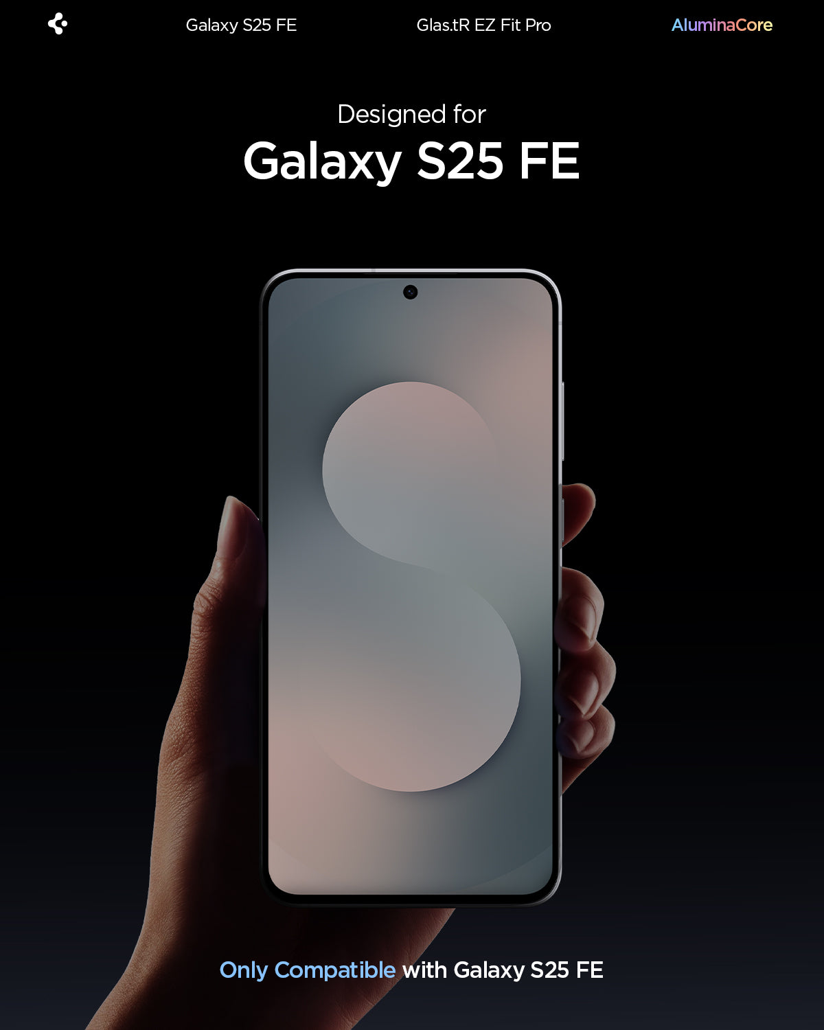 AGL10202- Galaxy S25 FE GLAS.tR EZ Fit Pro