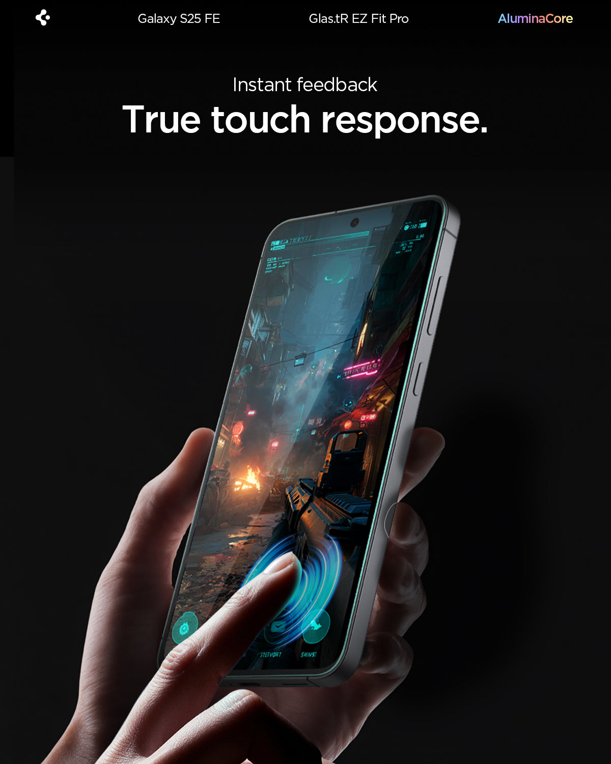 AGL10202- Galaxy S25 FE GLAS.tR EZ Fit Pro