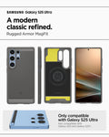ACS08952 - Galaxy S25 Ultra Case Rugged Armor (MagFit) in Marble Gray A modern classic refined. Rugged armor magfit. Only compatible with galaxy s25 ultra. Not compatible with galaxy s25 and galaxy s25+.