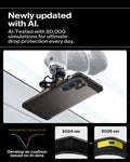 ACS08965 - Galaxy S25 Ultra Case Tough Armor AI (MagFit) in Gunmetal newly updated with AI. Ai-Tested with 80,000 simulations for ultimate drop protection everyday. Develop air cushion based on AI data