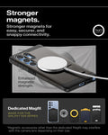 ACS08965 - Galaxy S25 Ultra Case Tough Armor AI (MagFit) in Gunmetal how stronger magnets. Stronger magnets for easy, securer, and snappy connectivity. Enhanced magnetic strength. Magnetic accessories other than the dedicated Magfit may interfere with the camera lens depending on their size