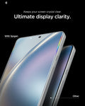 AGL11079 - Galaxy S26 Plus GLAS.tR EZ Fit Pro showing keeps your crystal clear. ultimate display clarity