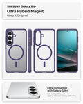 ACS11164 - Galaxy S26 Plus Case Ultra Hybrid (Mag Fit) Deep Purple showing keep it original ultra hybrid magfit