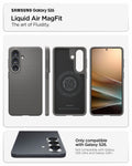 ACS11056 - Galaxy S26 Liquid Air (Mag Fit) in Marble Gray showing the art of fluidity