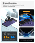ACS11168 - Galaxy S26 Case Tough Armor (Mag Fit) Ash Violet showing shock absorbing. engineered to handle serious impacts beyond everyday use