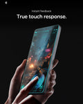 AGL11068 - Galaxy S26 Ultra GLAS.tR EZ Fit Pro showing true touch response and instant feedback