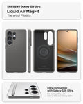 ACS11025 - Galaxy S26 Ultra Liquid Air (Mag Fit) in Marble Gray showing the art of fluidity