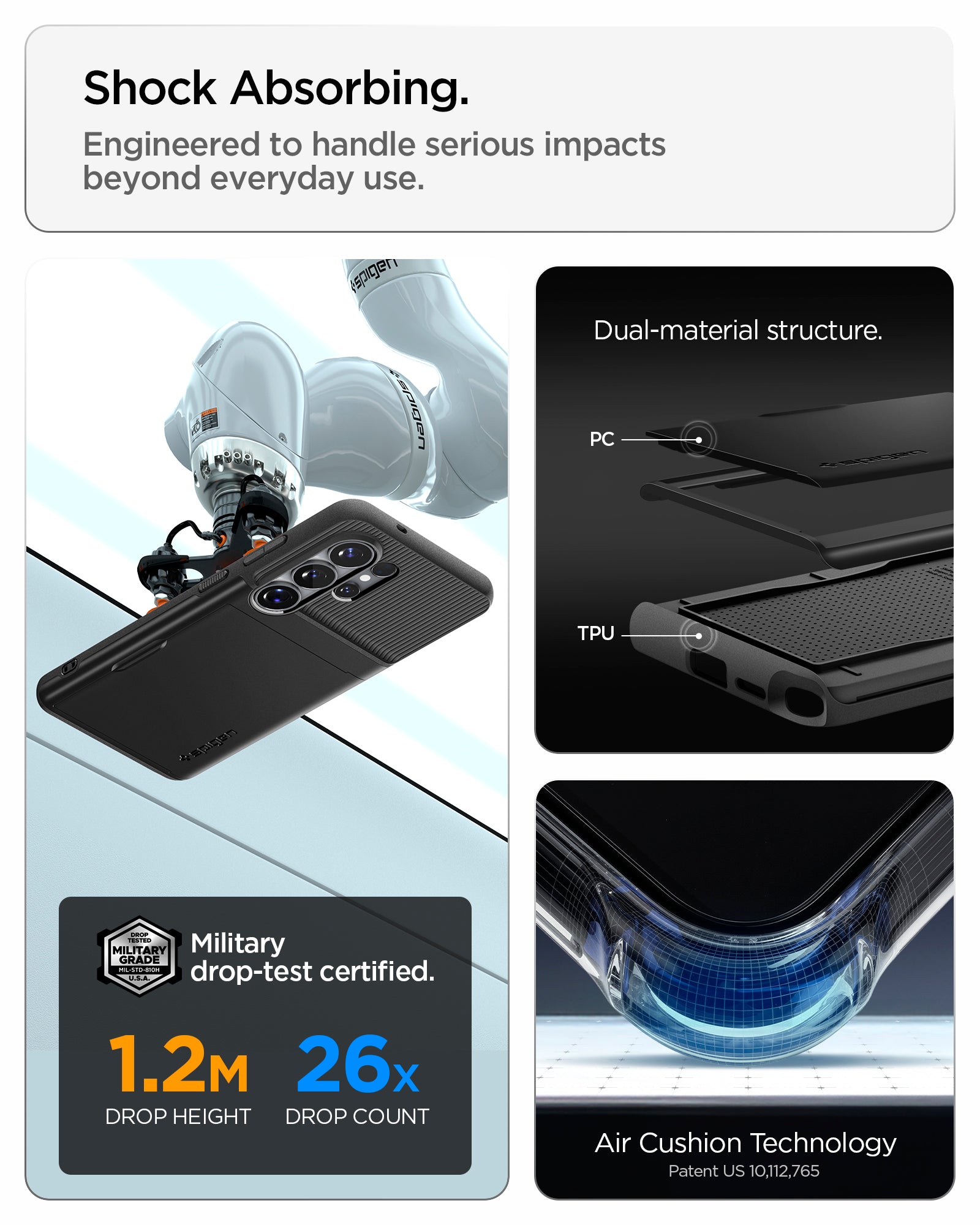 Galaxy S26 Ultra Case Slim Armor CS – Spigen Inc