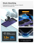 ACS11162 - Galaxy S26 Ultra Case Tough Armor (Mag Fit) Ash Violet showing shock absorbing. engineered to handle serious impacts beyond everyday use