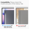 AGL06998 - Galaxy Tab S9 Ultra Screen Protector EZ FIT GLAS.tR compatibility. Please check the model and year of the galaxy tab. only compatible with galaxy tab s9 ultra, s10 ultra Not compatible with galaxy tab s8 ultra