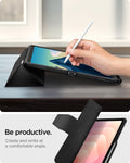 ACS10219 - Galaxy Tab S11 Ultra Series Ultra Hybrid Pro in Black showing be productive. create and write at a comfortable angle.
