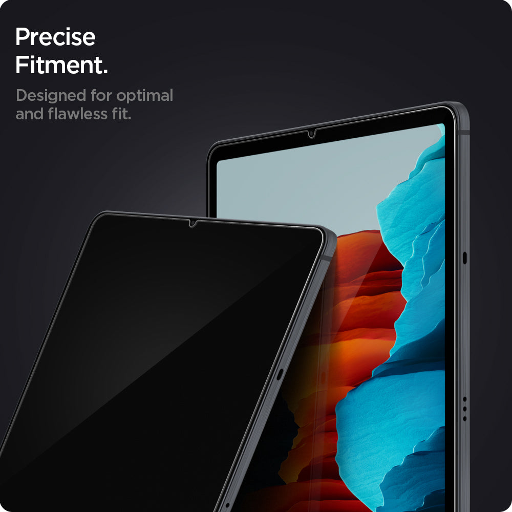 AGL02032 - Galaxy Tab S8 Screen Protector EZ Fit GLAS.tR precise fitment. Designed for optimal and flawless fit.