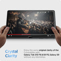 AGL07002 - Galaxy Tab S9 FE Series Screen Protector EZ FIT GLAS.tR crysrtal clarity. Enjoy the original crisp clarity of the tab s9 fe , s10 fe, s9