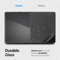 AGL07001 - Galaxy Tab S9 FE+ Series Screen Protector EZ FIT GLAS.tR durable glass reinforced for long lasting durability from wear and tear.