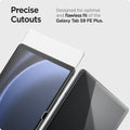 AGL07001 - Galaxy Tab S9 FE+ Series Screen Protector EZ FIT GLAS.tR precise cutouts. Designed for optimal and flawless fit of the galaxy tab s9 fe plus.