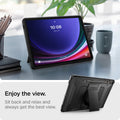 ACS06835 - Galaxy Tab S9+ Case Tough Armor Pro in black enjoy the view. sit back and relax and always get the best view.