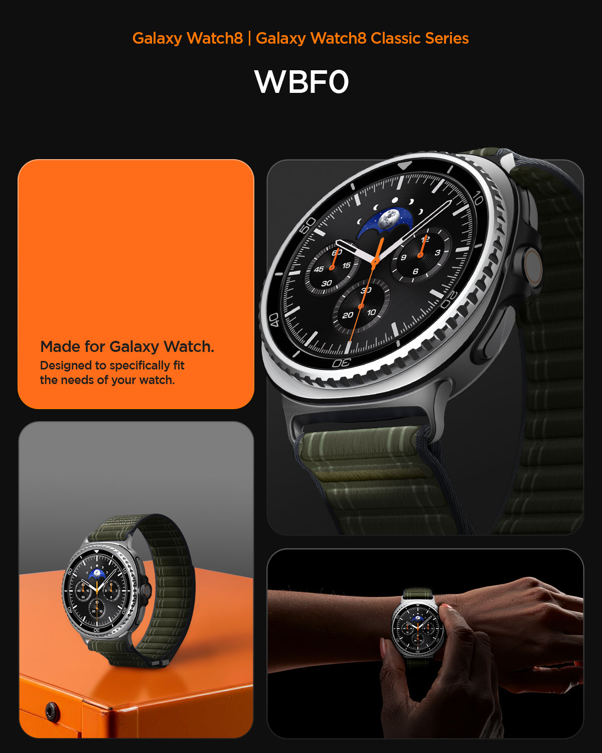AMP10154 - Galaxy Watch 8 Series WBF0 in green