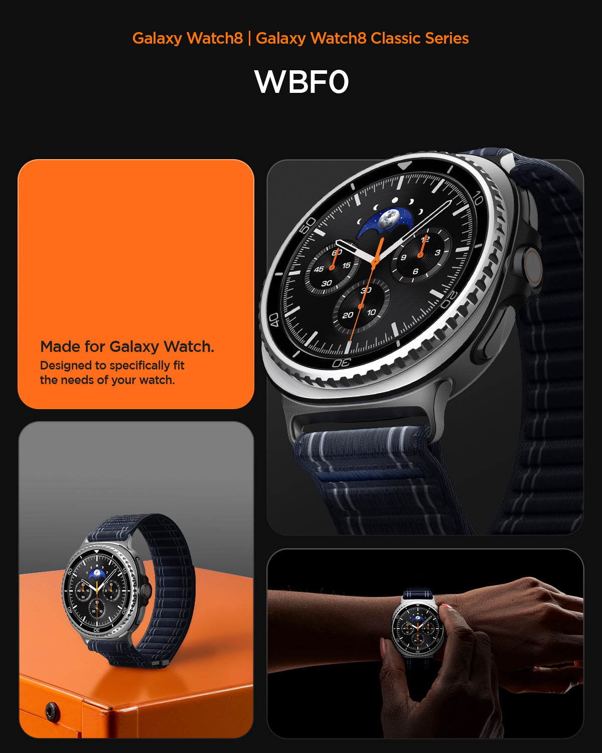 AMP10155 - Galaxy Watch 8 Series WBF0 in navy