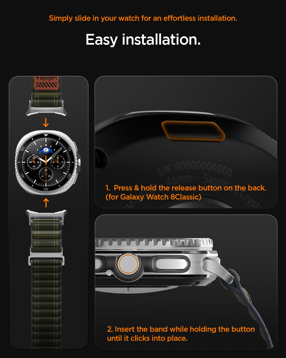 AMP10154 - Galaxy Watch 8 Series WBF0 in green