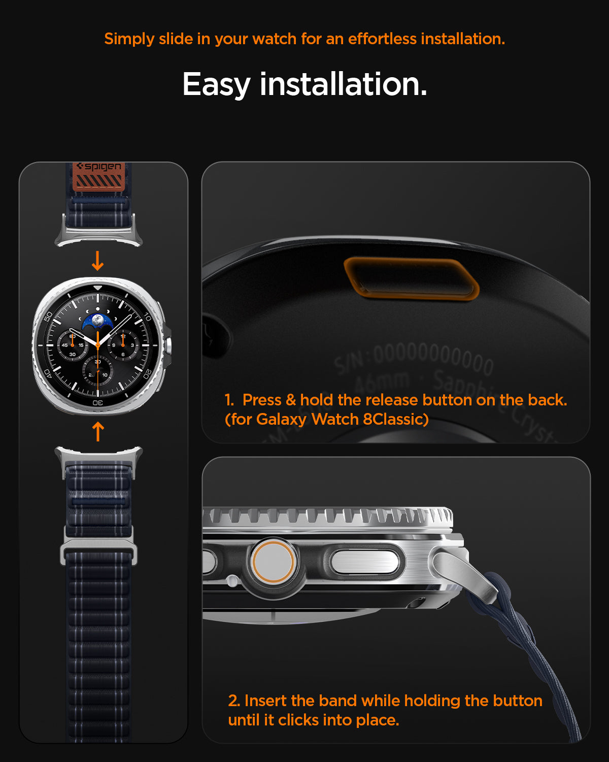 AMP10155 - Galaxy Watch 8 Series WBF0 in navy