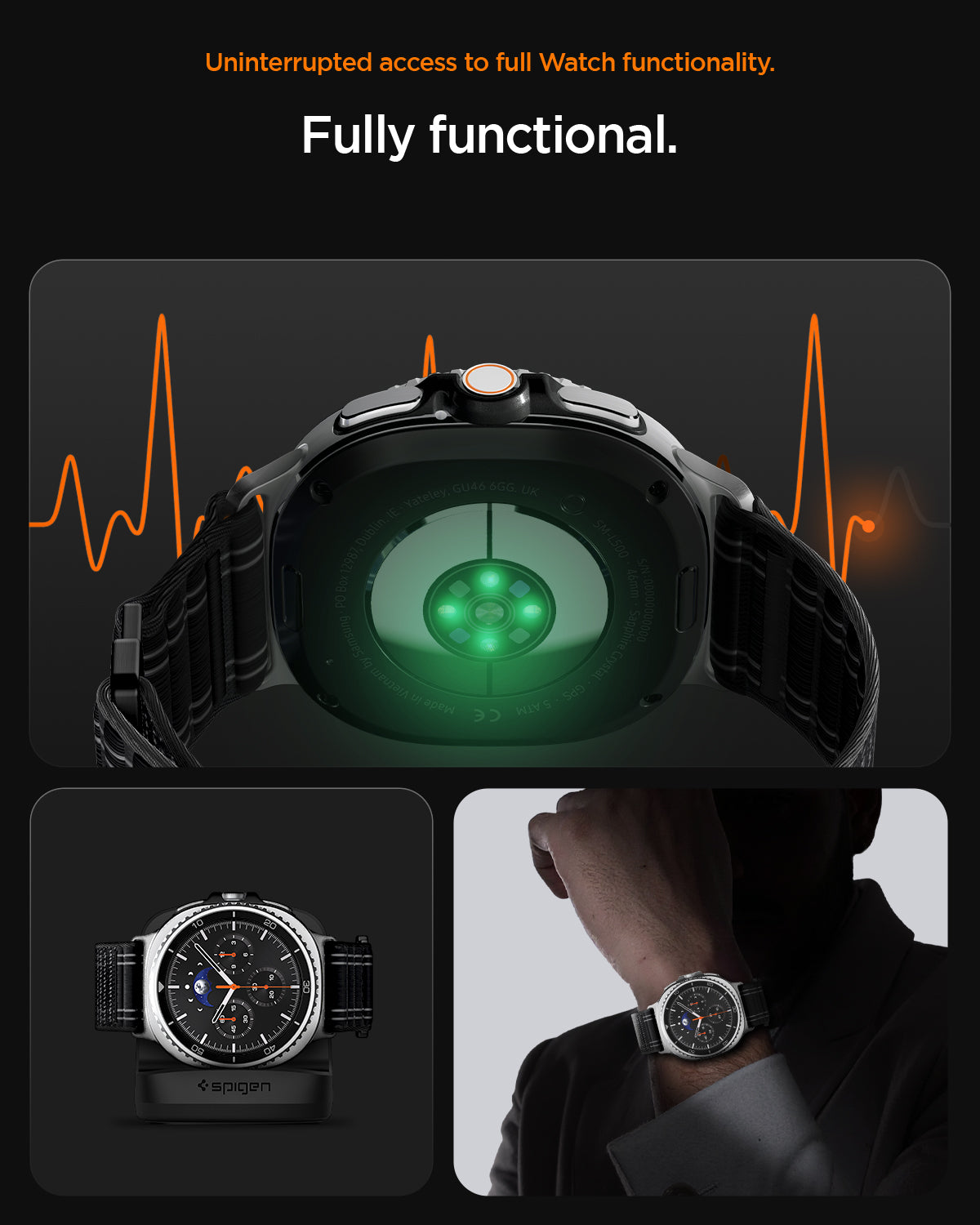AMP10153 - Galaxy Watch 8 Series WBF0 in black