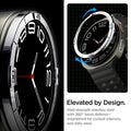 ACS10009 - Galaxy Watch 8 44mm Bezel Tune in sliver ready for any dive. stainless steel with 360 bezel coverage for scratch and impact resistance ideal for everyday wear and underwater adventures